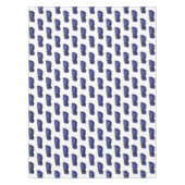 コンクリートミキシング輸送トラックの漫画 テーブルクロス (正面)