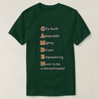 コンクリートルーツ、ディープフォレストキャムデングラフィックユニセックス Tシャツ