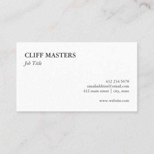 コンクリートレンガ|建築 名刺 (裏面)