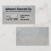 コンクリート会社の名刺 名刺 (正面/裏面)