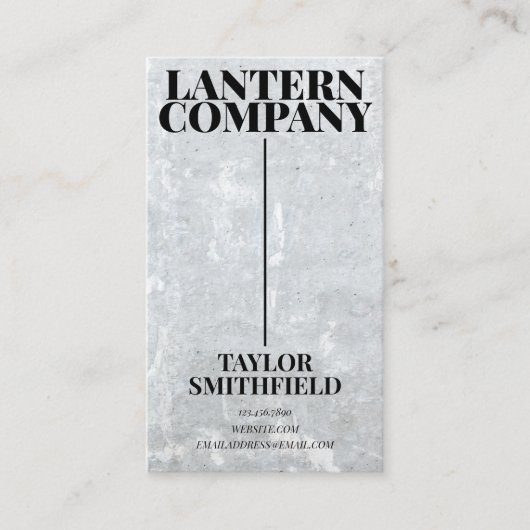 コンクリート伝統的名刺 名刺 (正面)