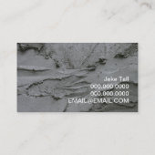 コンクリート分配セメント舗装建築 名刺 (裏面)