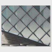 コンクリート壁の建築写真 ラッピングペーパー (フラット)