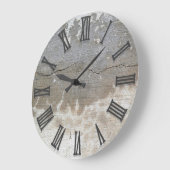コンクリート壁掛け ラージ壁時計 (傾斜)