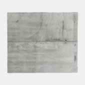 コンクリート壁構造のテクスチャ フリースブランケット (正面(横))