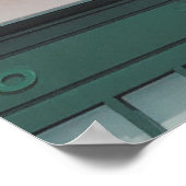 コンクリート家屋の写真撮影 ポスター (角)