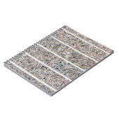 コンクリート小石壁 ノートブック (左側)