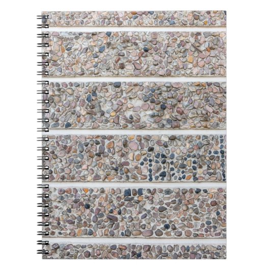 コンクリート小石壁 ノートブック (正面)