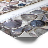 コンクリート小石壁 ポスター (角)