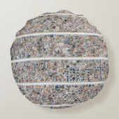 コンクリート小石壁 ラウンドクッション (裏面)