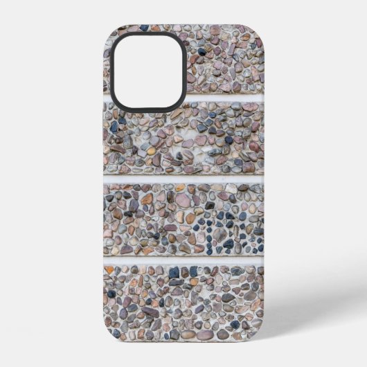 コンクリート小石壁 iPhoneケース (裏面)