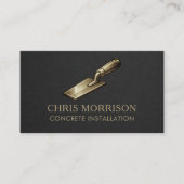 コンクリート工事のプロフェッショナル 名刺 (正面)