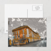 コンクリート建物はがき ポストカード (正面/裏面)