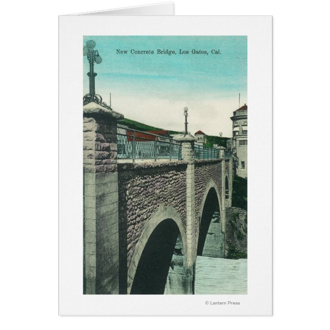 コンクリート橋の眺めロスガトス（カリフォルニア州） (正面)