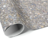 コンクリート石骨材岩のテクスチャ ラッピングペーパー (ロールコーナー)