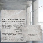 コンクリート表面、建物会社、建築業者広告 チラシ<br><div class="desc">コンクリート表面、建物会社、広告名刺ストアのビルダーのフライヤー。</div>