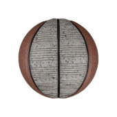 コンクリート調整グレーセメント歩道 ミニバスケットボール (縦)