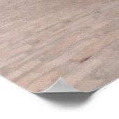 コンクリート造の家に寄り掛かる人 ポスター (角)