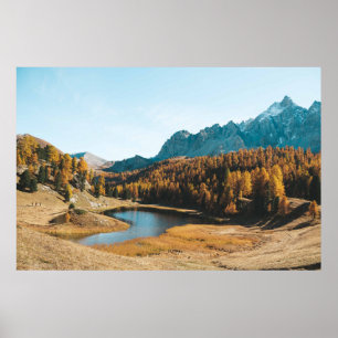 コンクリート道路の空中写真撮影 ポスター