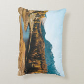 コンクリート道路の空中撮影 アクセントクッション (裏面(縦))