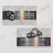 コンクリート金属 | ツール | 建築車 名刺 (正面/裏面)