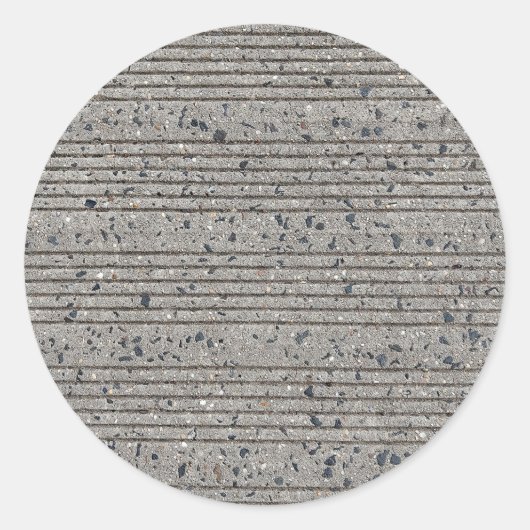 コンクリート鋳込みグレーセメント歩道 ラウンドシール (正面)