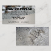 コンクリート&セメントソリューションカスタムビジネスカード 名刺 (正面/裏面)