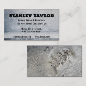 コンクリート&セメントソリューションカスタムビジネスカード 名刺 (正面/裏面)