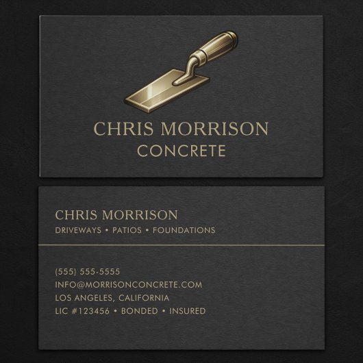 コンクリート プロフェッショナル 名刺