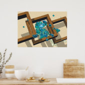 コンクリート ポスター (キッチン)