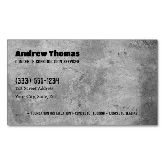コンクリート マグネット名刺
