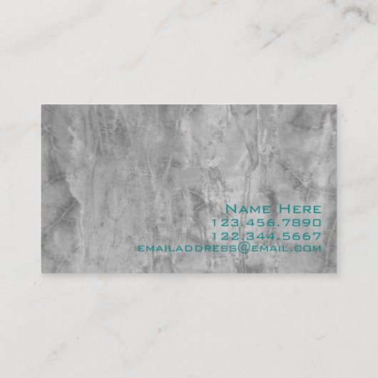 コンクリート 名刺 (裏面)