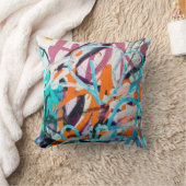 コンクリート、風化、壁擦り切れたが損傷し絵を描た。グルン クッション (ブランケット)