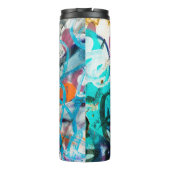 コンクリート、風化、壁擦り切れたが損傷し絵を描た。グルン タンブラー (裏面)