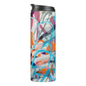 コンクリート、風化、壁擦り切れたが損傷し絵を描た。グルン タンブラー (回転右)