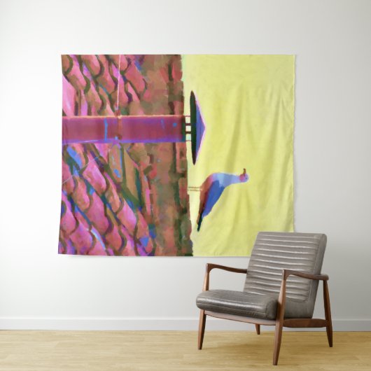 コンクレーブの午後のカモメ タペストリー (インサイチュ(横))