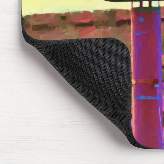 コンクレーブの午後のカモメ マウスパッド (コーナー)