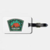 コンクーナショナルフォレストキャンピング ラゲッジタグ (裏面横)