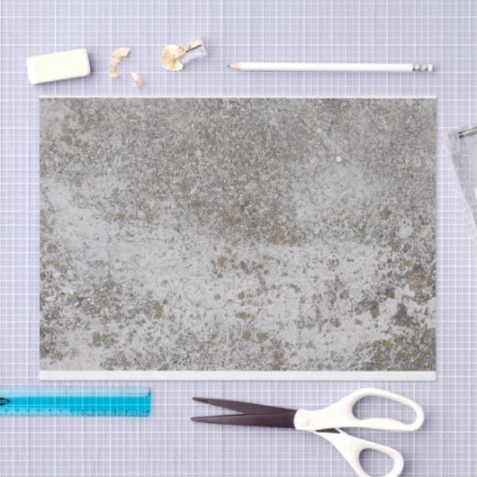 コンク動揺してグランジリート風化組織DIY T 薄葉紙 (クラフト)