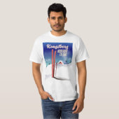 コングスベルグ ノルウェー スキーツアラーのポスター Tシャツ (正面フル)