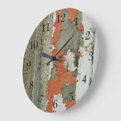 コングランジクリ絵を描ート壁の皮剥きオレンジ ラージ壁時計 (傾斜)