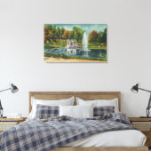 コングレスパーク戦没者慰霊碑 キャンバスプリント (インサイチュ (寝室))