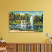 コングレスパーク戦没者慰霊碑 キャンバスプリント (インサイチュ (リビング))