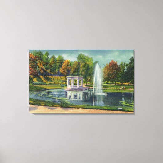 コングレスパーク戦没者慰霊碑 キャンバスプリント (正面)