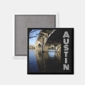 コングレスブリッジレディーバードレイクオースティンテキサス州 マグネット (正面/裏面)