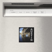 コングレスブリッジレディーバードレイクオースティンテキサス州 マグネット (インサイチュ (食洗機))