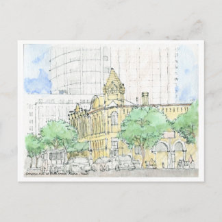 コングレス・アベ。アットフォース通り、オースティン、テキサス州 ポストカード