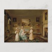 コングレブ夫人とその子供たち ポストカード (正面)