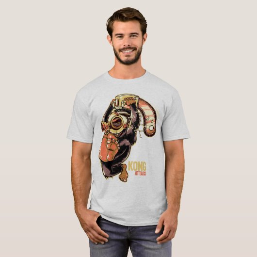 コング攻撃！ Tシャツ (正面フル)