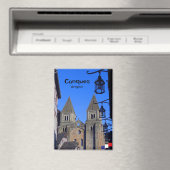 コンケス村のサントフォイ修道院 マグネット (インサイチュ (食洗機))